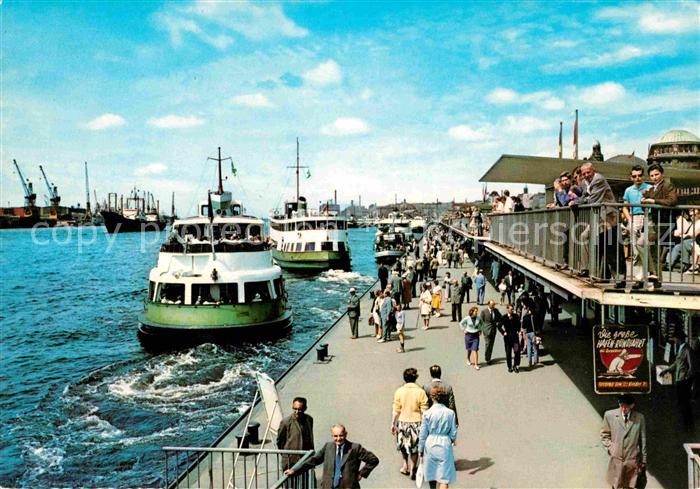 HAMBURG  CITY St Pauli Landungsbruecken