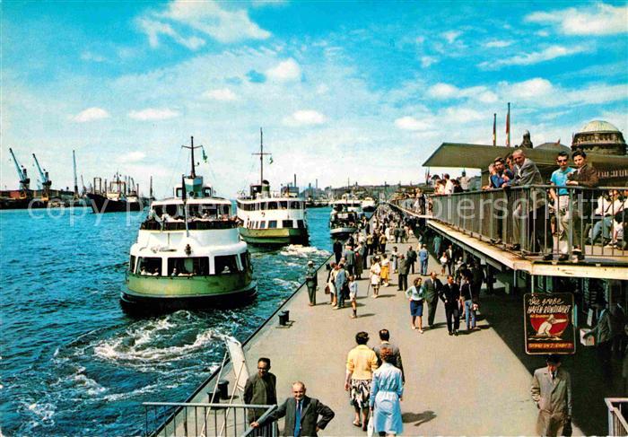 HAMBURG  CITY St Pauli Landungsbruecken