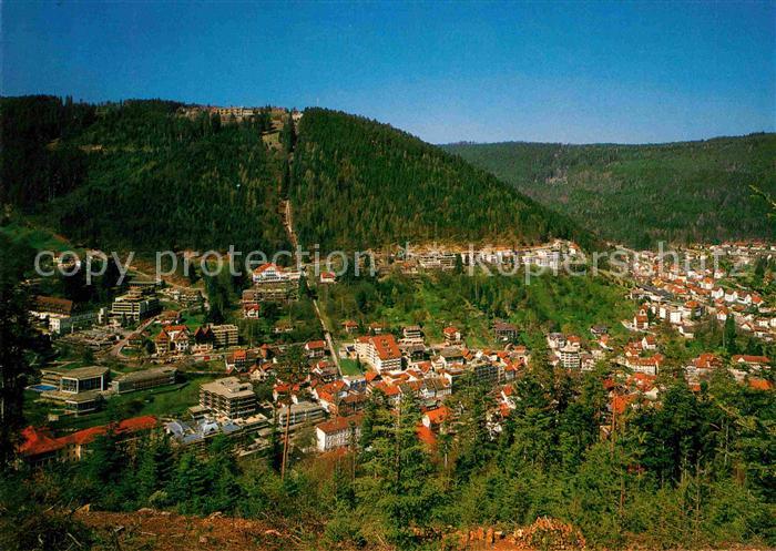 Wildbad Schwarzwald Panorama Luftkurort