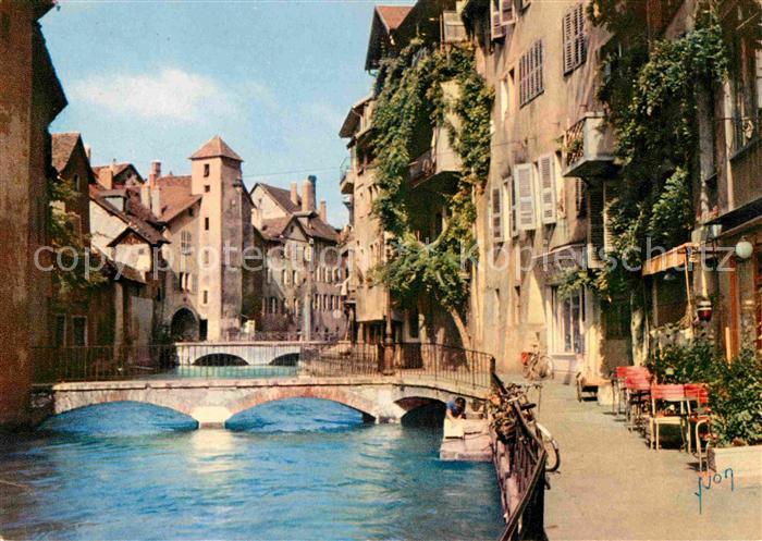 Annecy Haute-Savoie Canal du Thiou et le vieil Annecy Collection Couleurs et Lum