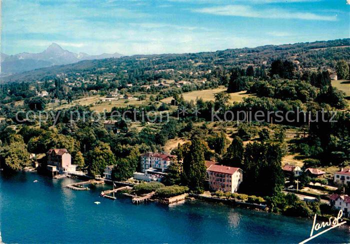 Amphion Hotel Beau Sejour et des Princes Lac Leman vue aerienne