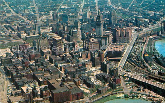 Cleveland Ohio Fliegeraufnahme