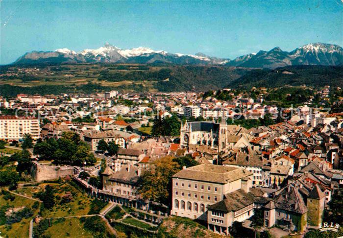 Thonon-les-Bains Vue generale aerienne
