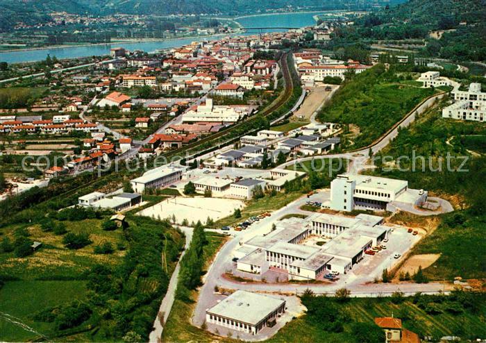 Saint-Vallier Drome Vue general aerienne et le centre hospitalier