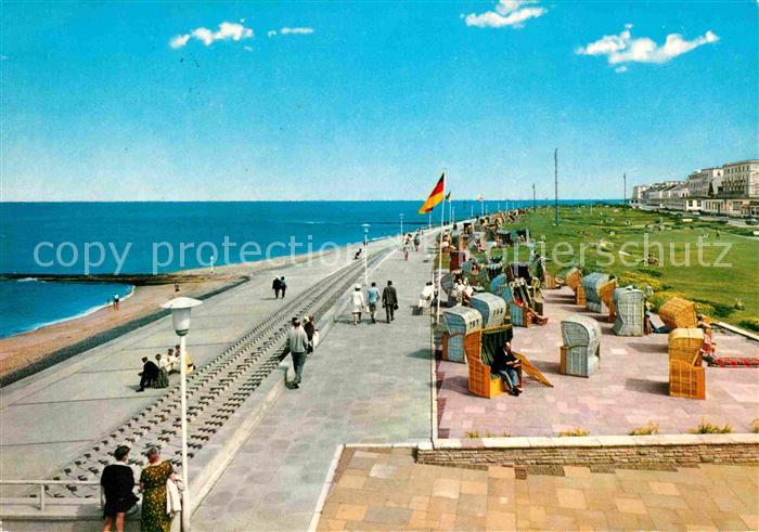 Norderney Nordseebad Promenade