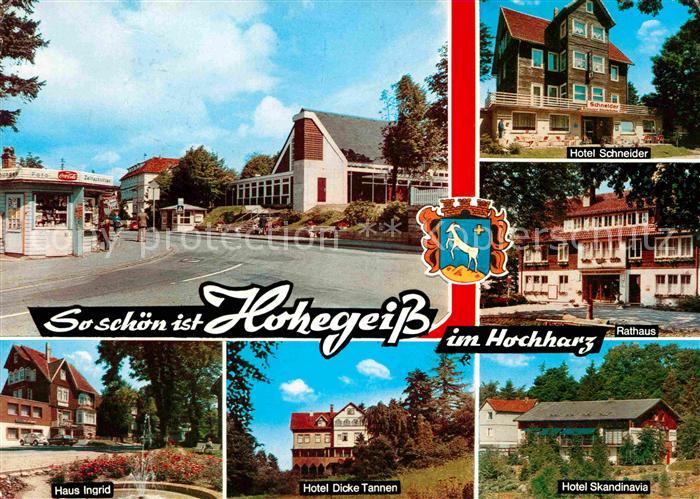 Hohegeiss Harz Hotel Schneider Rathaus Haus Ingrid Hotel Dicke Tannen Hotel Skan