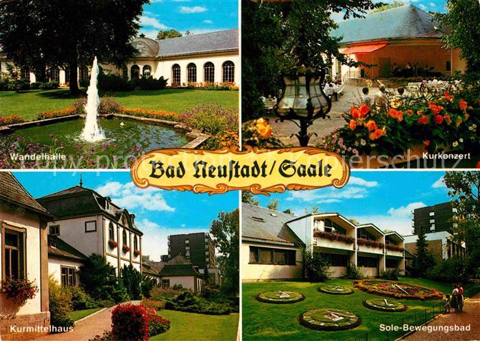 Bad Neustadt Wandelhalle Kurkonzert Kurmittelhaus Sole Bewegungsbad