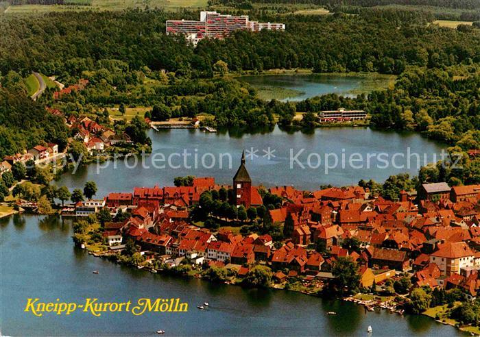 Moelln Lauenburg Fliegeraufnahme