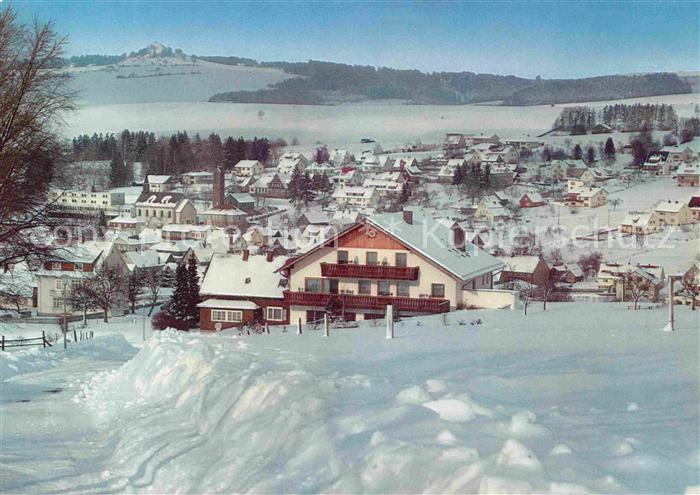 Gersfeld Rhoen Winterpanorama