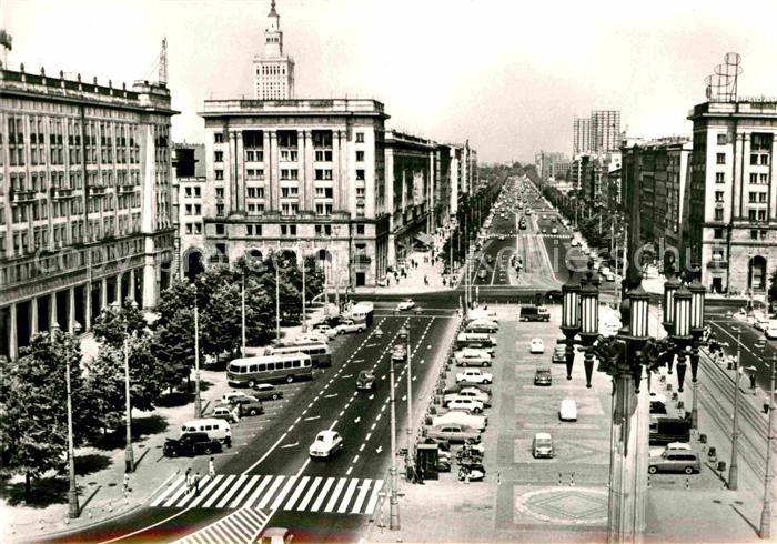 Warschau Masowien Platz der Verfassung Marszalkowska Strasse