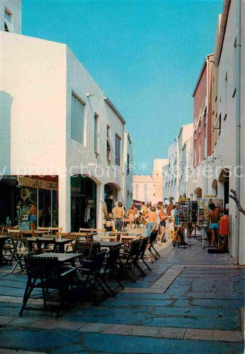 Cap-d Agde Une rue pittoresque