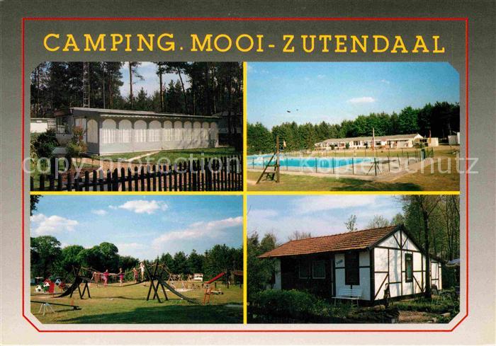 Zutendaal Camping Mooi Schwimmbad Spielplatz Bungalow