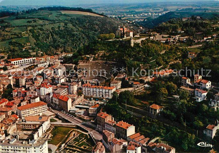 Vienne Isere Vue panoramique aerienne