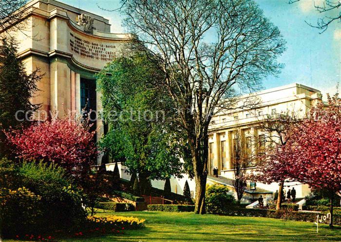 Paris Palais de Chaillot et les Jardins