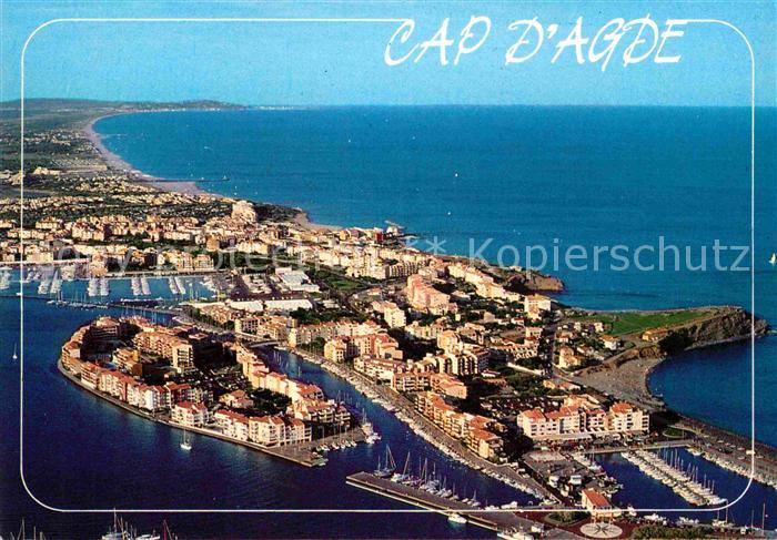 Cap-d Agde Fliegeraufnahme