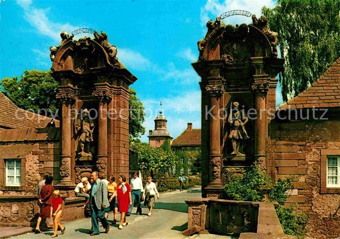 Hoexter Weser Schloss Corvey Eingang