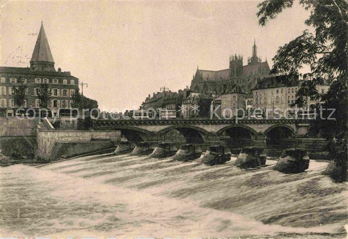 Metz  57 Moselle Jungfernwehr