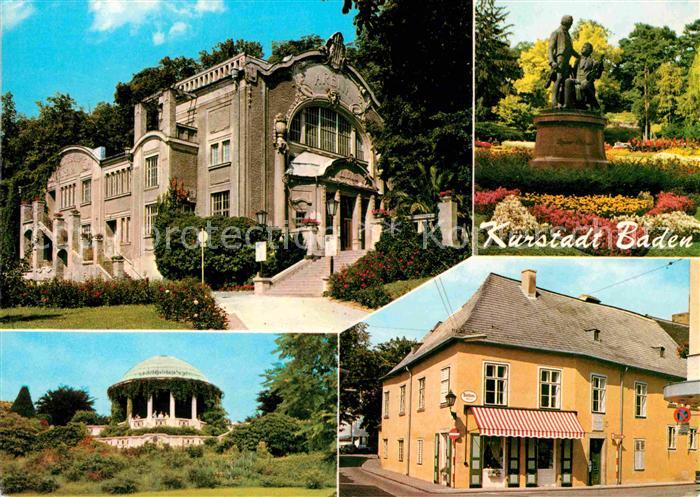 Baden Wien Sommerarena Lanner Strauss Beethoventempel und Haus