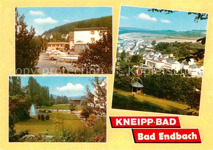 Bad Endbach Kurhaus Kurpark Panorama