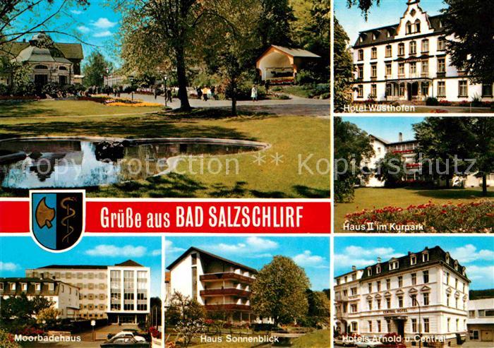Bad Salzschlirf Kurpark Hotel Wuesthofen Haus II Moorbadehaus Haus Sonnenblick H