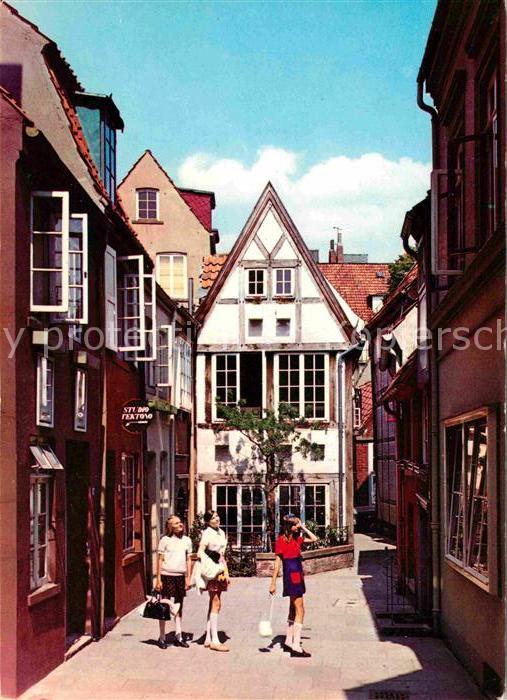BREMEN  CITY Wuestestaette Schnoor