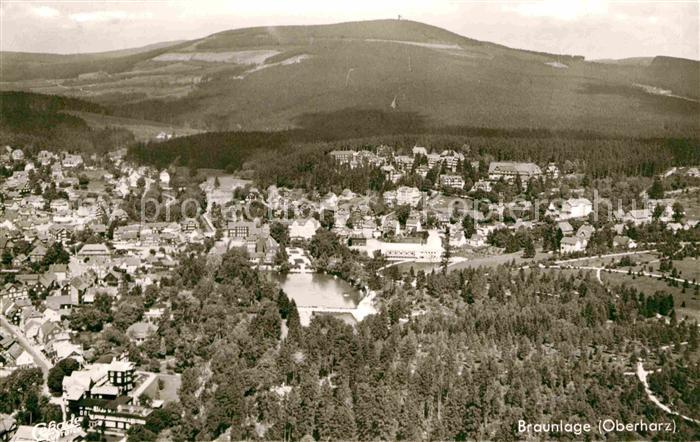 Braunlage Harz Fliegeraufnahme