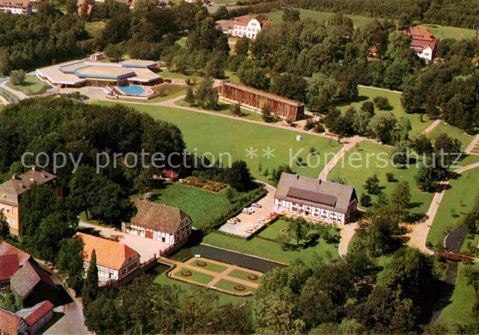 Bad Sassendorf Kurparkanlagen Fliegeraufnahme