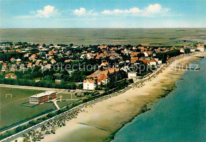 Wyk Foehr Nordseeheilbad Fliegeraufnahme