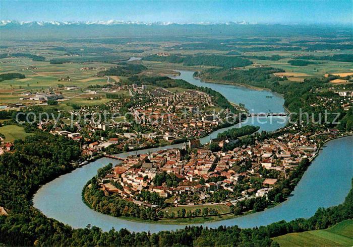 Wasserburg Inn Fliegeraufnahme