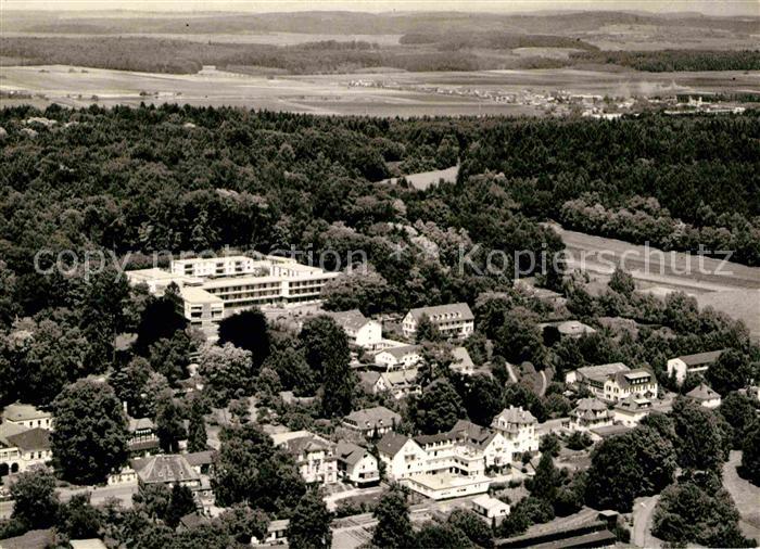 Bad Salzhausen Hessisches Staatsbad Fliegeraufnahme