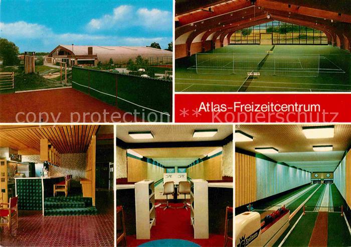 Ganderkesee Atlas Freizeitcentrum Tennishalle Kegelbahn