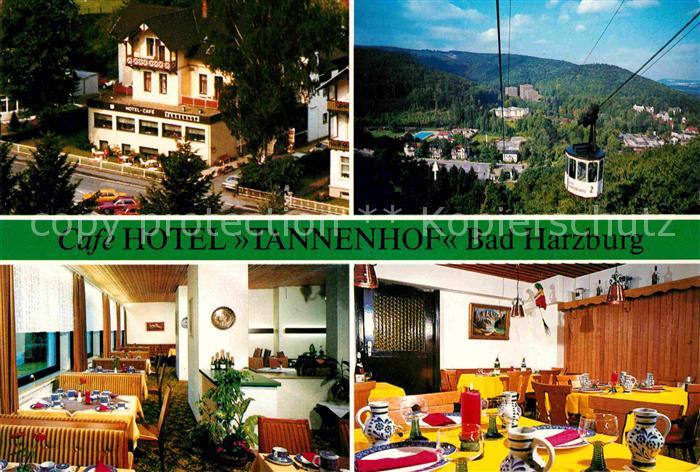Bad Harzburg Cafe Hotel Tannenhof Bergbahn