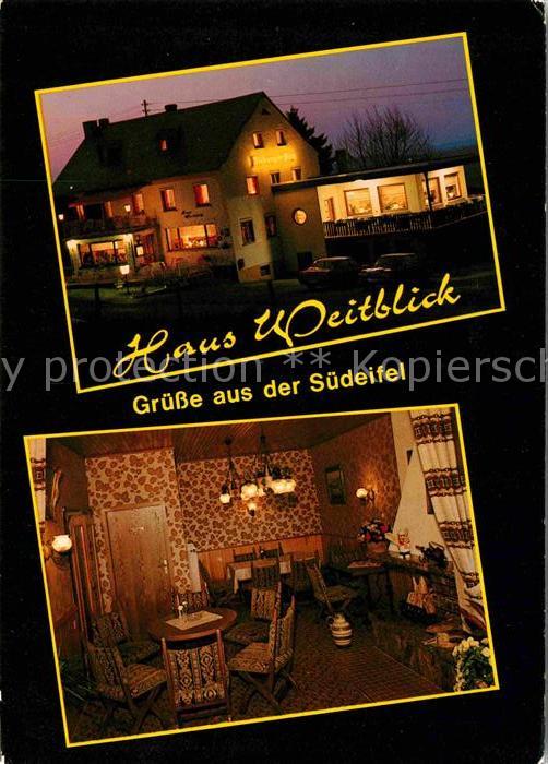 Scheidchen Haus Weitblick Hotel Restaurant Pension Nachtaufnahme