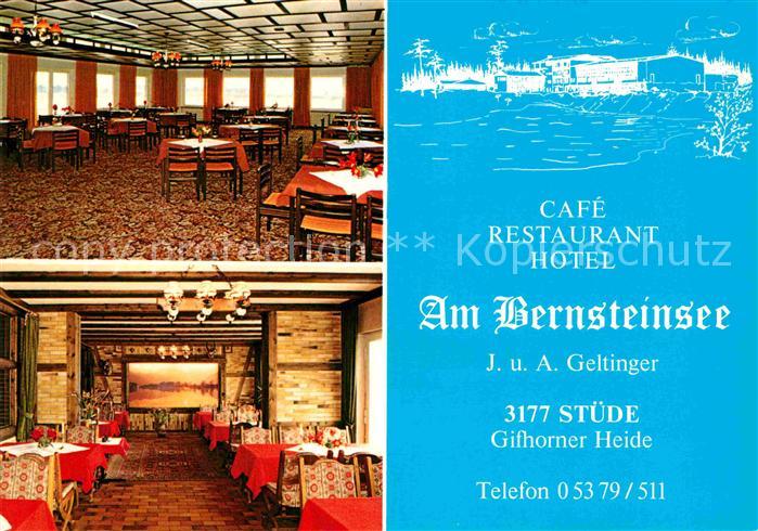 Stuede Cafe Restaurant Hotel am Bernsteinsee