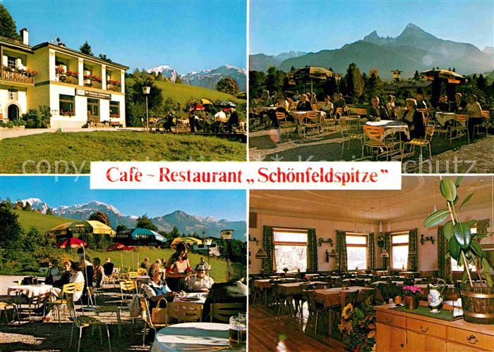 Stanggass Berchtesgaden Cafe Restaurant Schoenfeldspitze Alpenblick