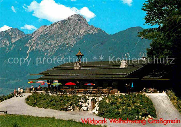 Grossgmain Restaurant Wolfschwang mit Wildpark Alpen