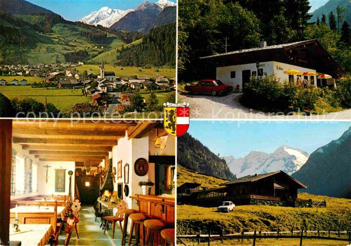 Hollersbach Pinzgau Buffet Seestube Berggaststaette Gesamtansicht mit Alpenpanor