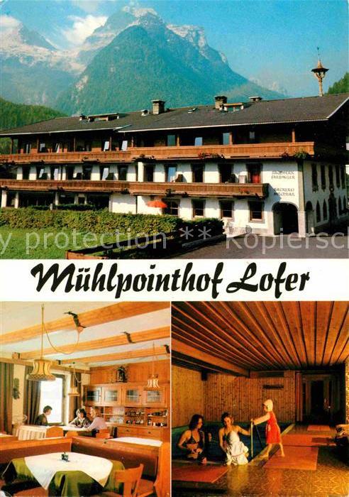 Lofer Pension Muehlpointhof