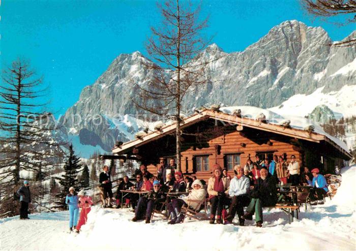 Ramsau Dachstein Steiermark Jausenstation Brandalm am Fusse des Dachstein