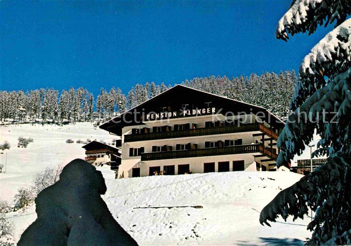 Seis Schlern Pension Plunger Wintersportplatz Schlerngebiet Dolomiten