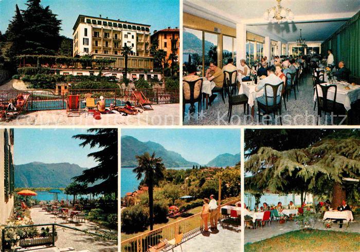 Bellagio Lago di Como Hotel Belvedere Restaurant Blick zum Comersee