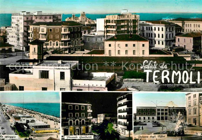 Termoli Spiaggia Hotel Piazzale Garibaldi Palazzo degli Uffiei