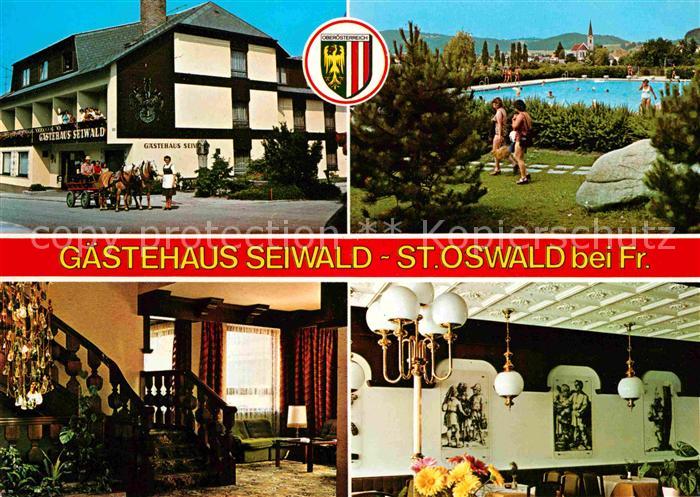 St Oswald Freistadt Gaestehaus Seiwald Gasthof Freibad