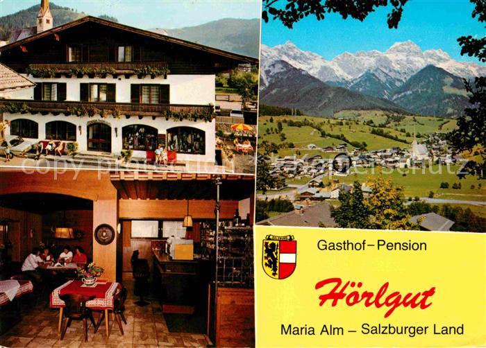 Maria Alm Steinernen Meer Gasthof Pension Hoerlgut Alpenpanorama