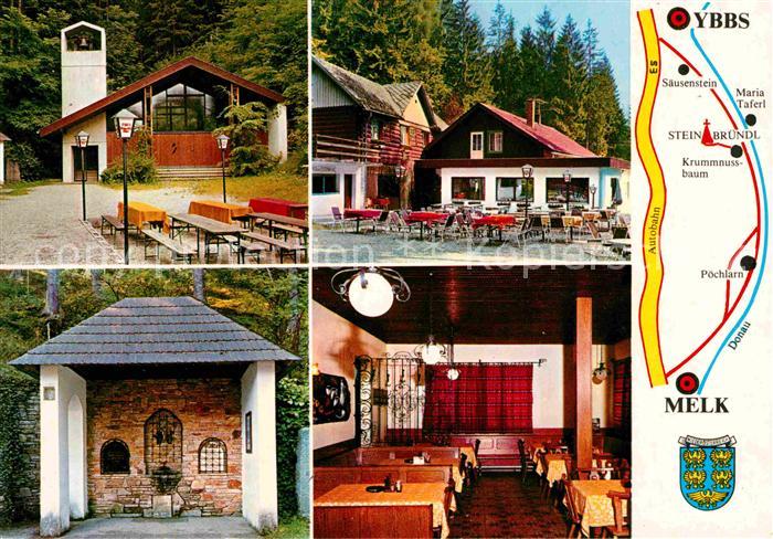 Krummnussbaum Wallfahrtsort Maria Steinbruendl Kapelle Gaststaette