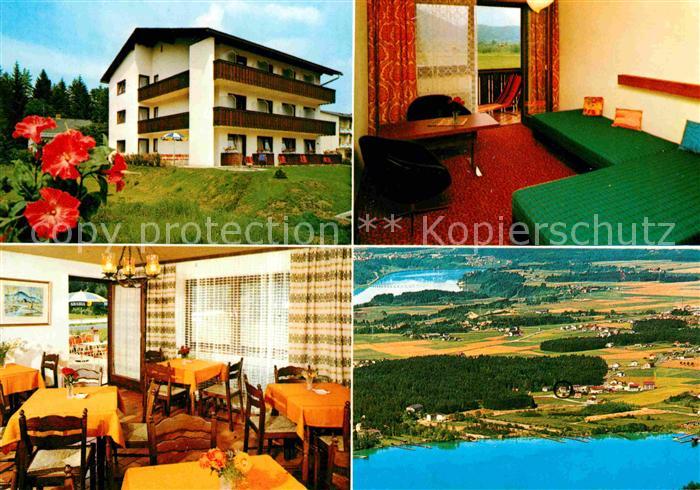 Unterburg Klopeinersee Gaestehaus Lutz Fliegeraufnahme