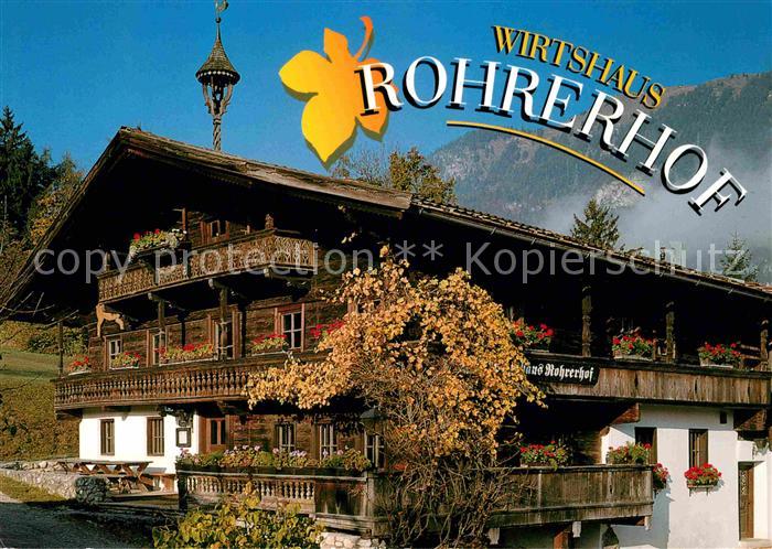 Kramsach Wirtshaus Rohrerhof Museum Tiroler Bauernhoefe