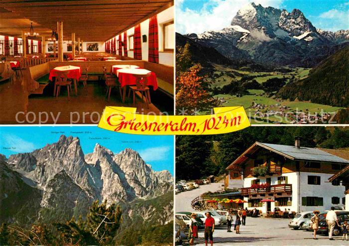 Kirchdorf Tirol Griesneralm Naturschutzgebiet Wilder Kaiser