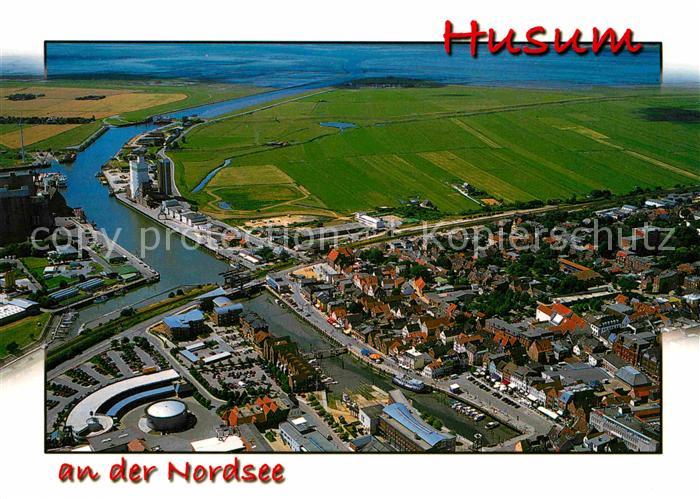 Husum Nordfriesland Fliegeraufnahme