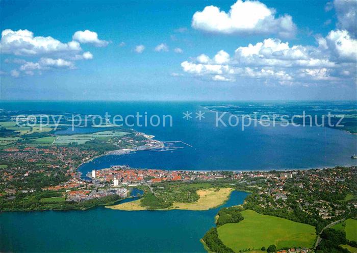 ECKERNFoeRDE Ostseebad Ostseebad Fliegeraufnahme